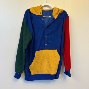 Vintage multicolored corduroy jacket